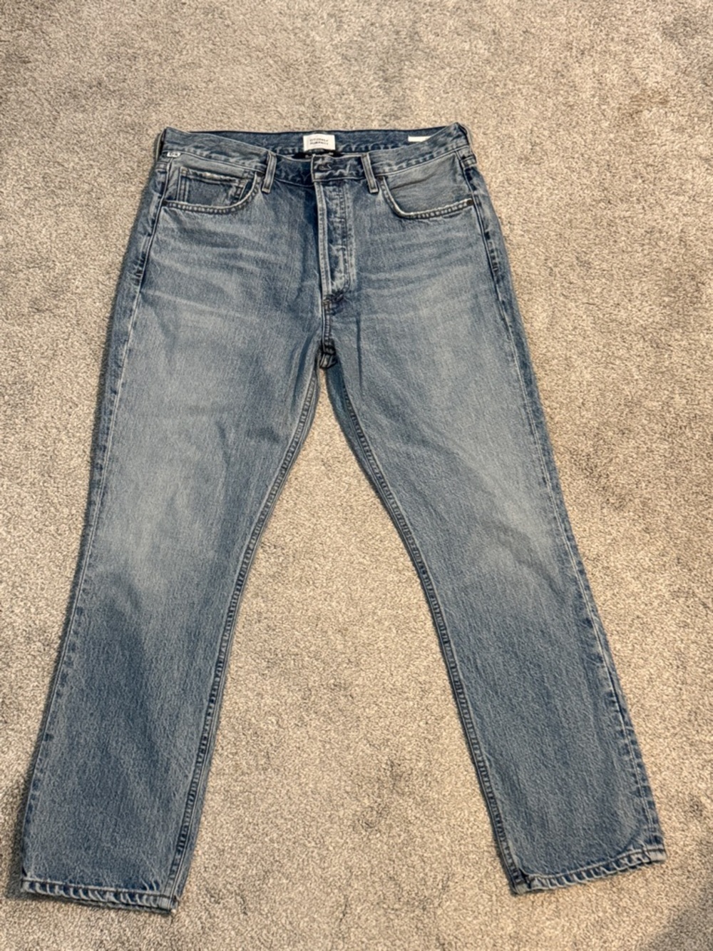 Citizens Of Humanity Straight Light Blue Men's Jeans
